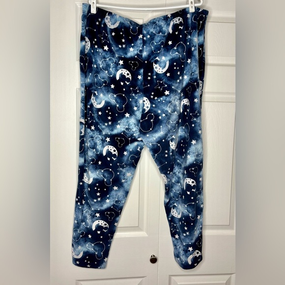 Disney Navy and White Celestial Pajama Pants, Unisex, 2XL - Picture 4 of 9